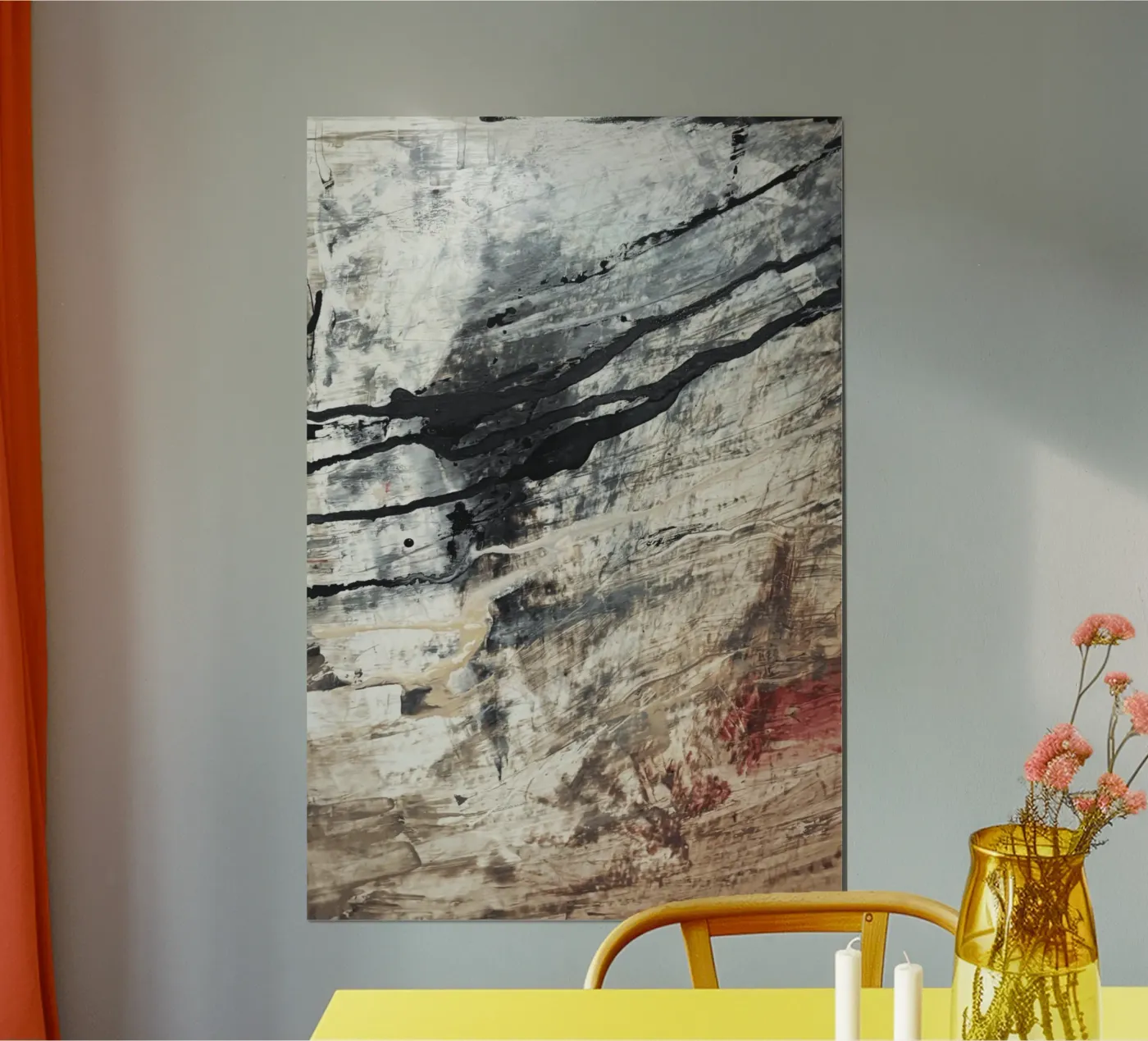 sandlines poster by fineartko