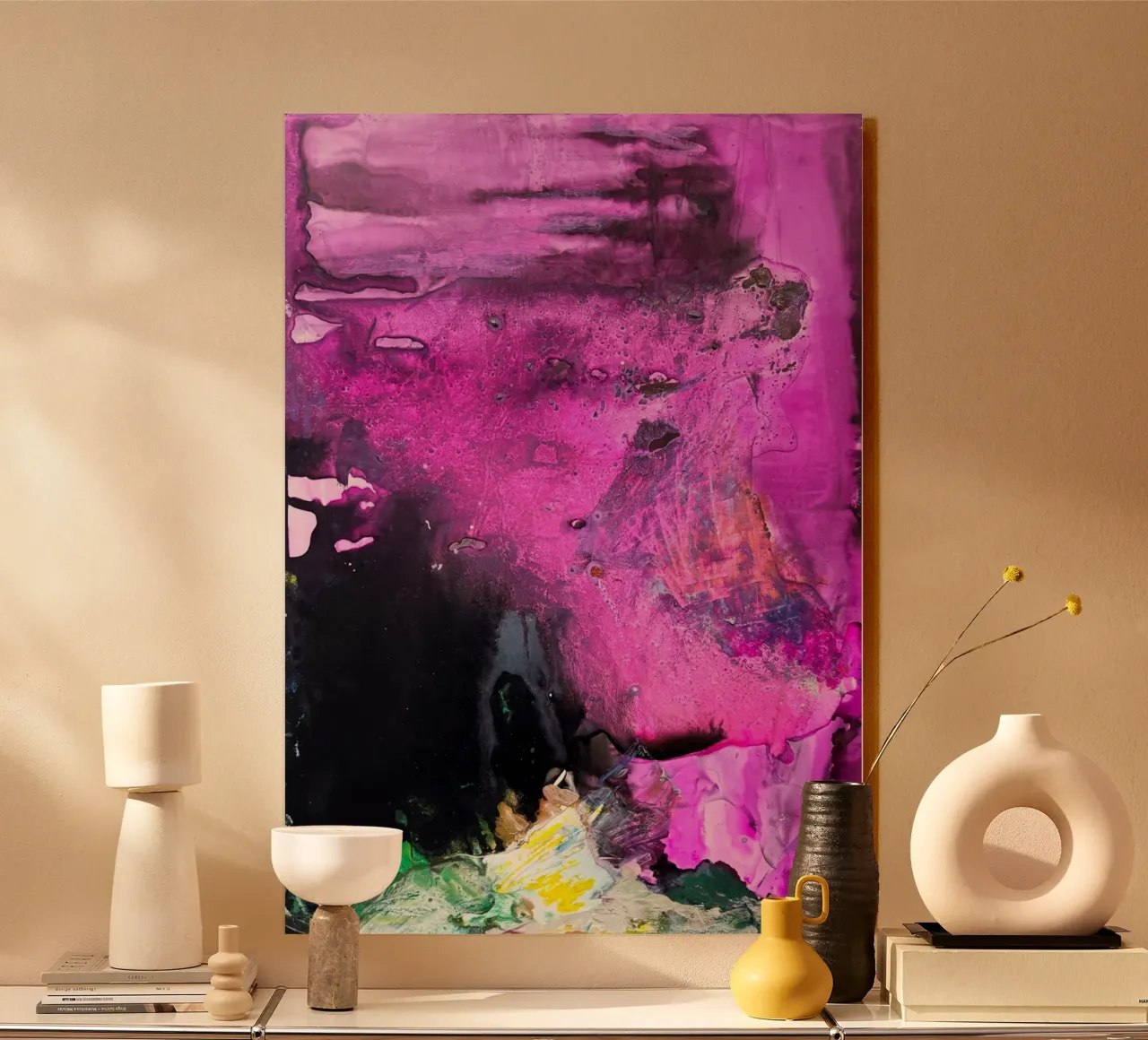 punk acrylic glass by fineartko