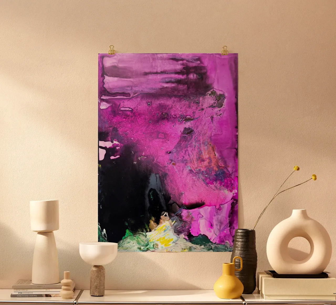 punk poster van fineartko