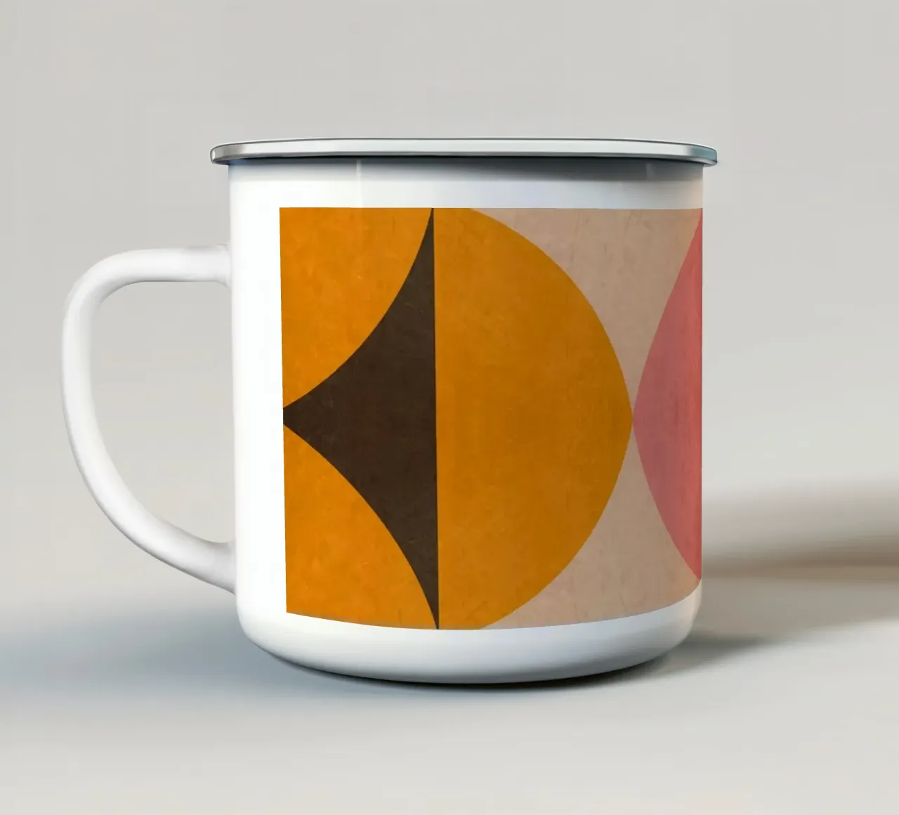 Geometrica 17 tazza in smalto da MirimoART