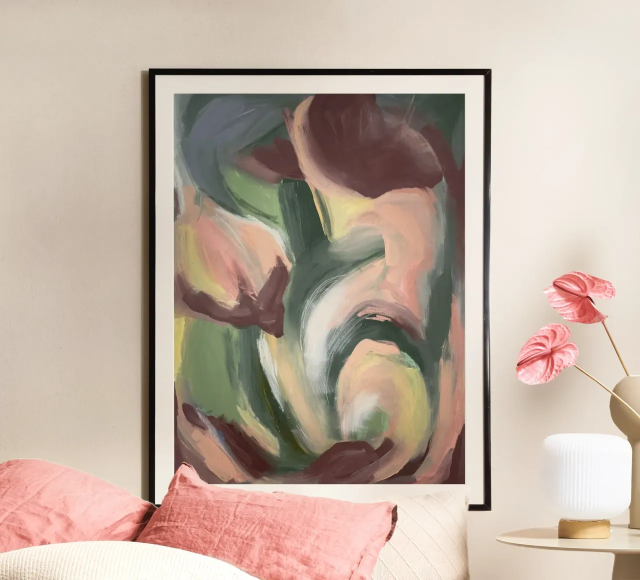 tulip poster da fineartko