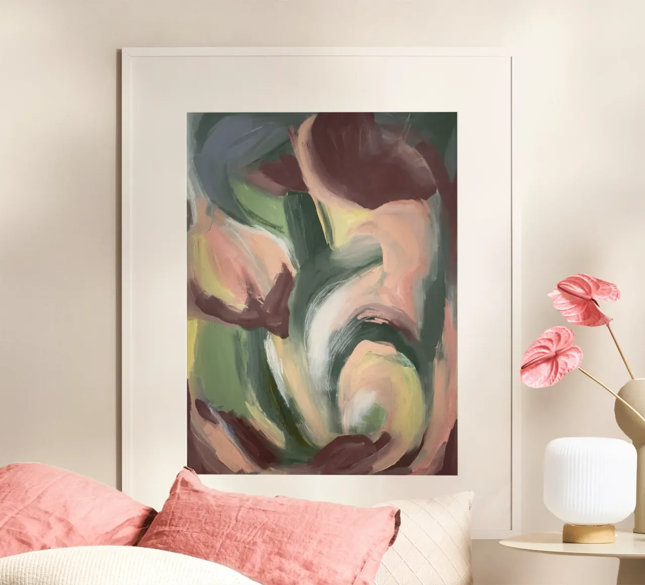 tulip poster da fineartko