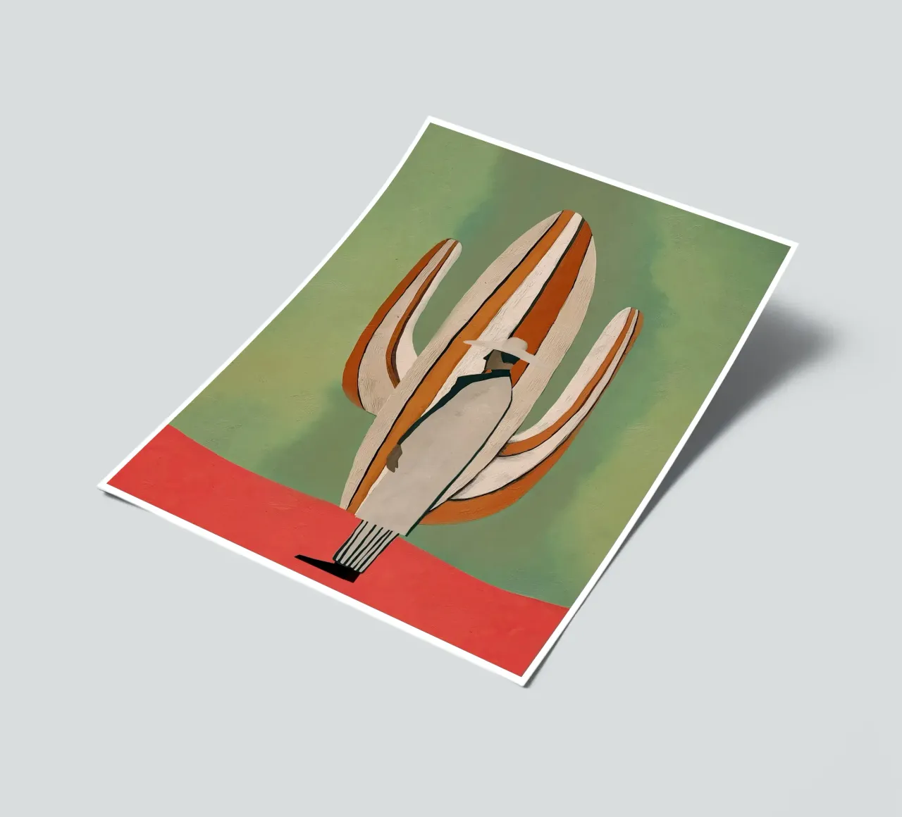 Desert Sentinel sticker sheet by Solenne West