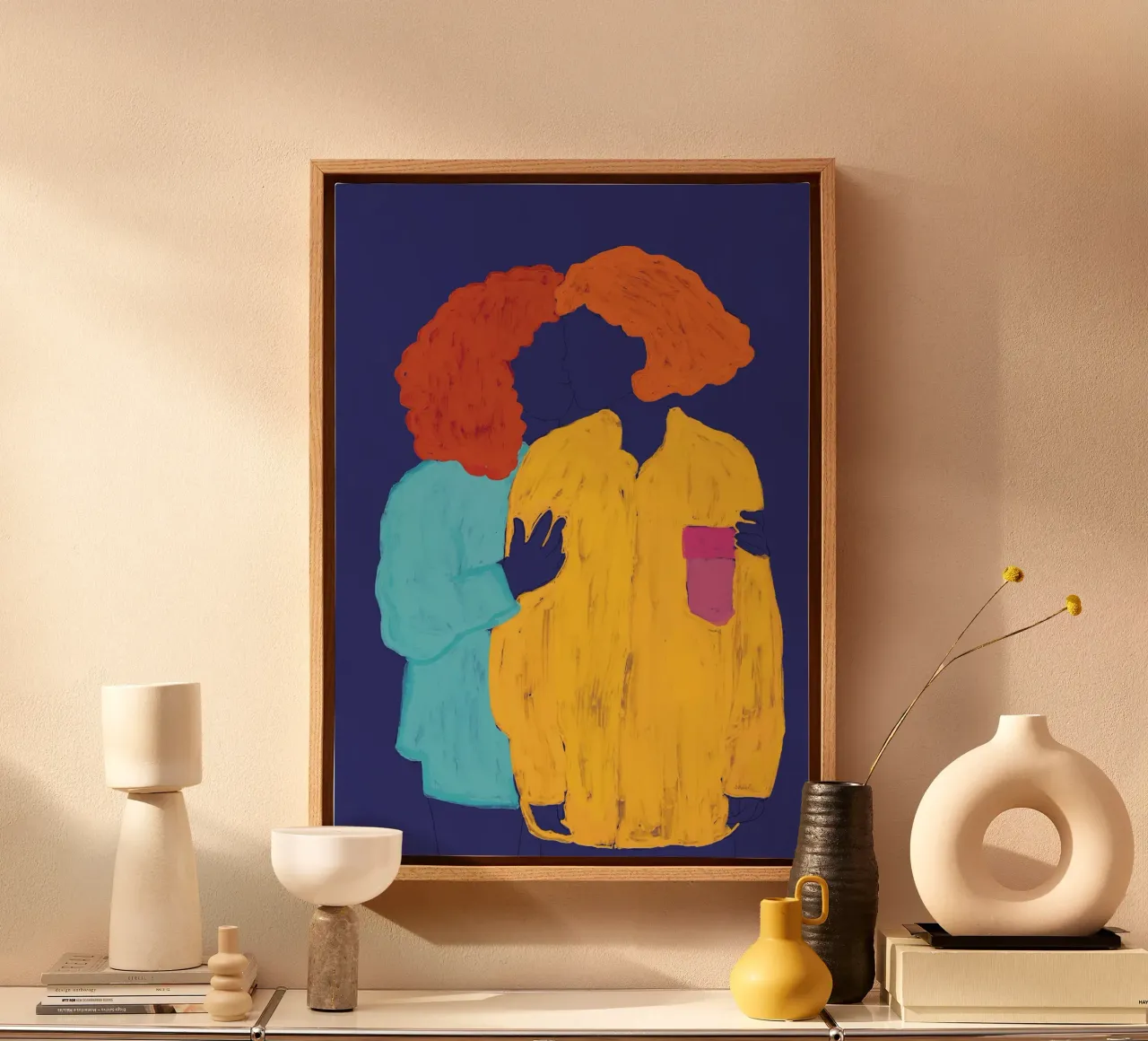 Two canvas by tainah negreiros