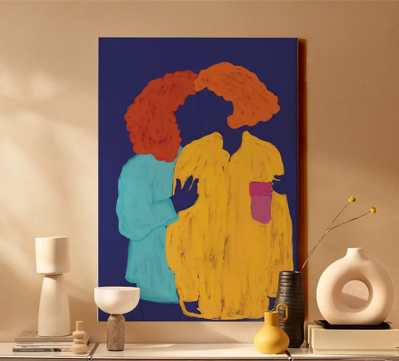 Two canvas by tainah negreiros