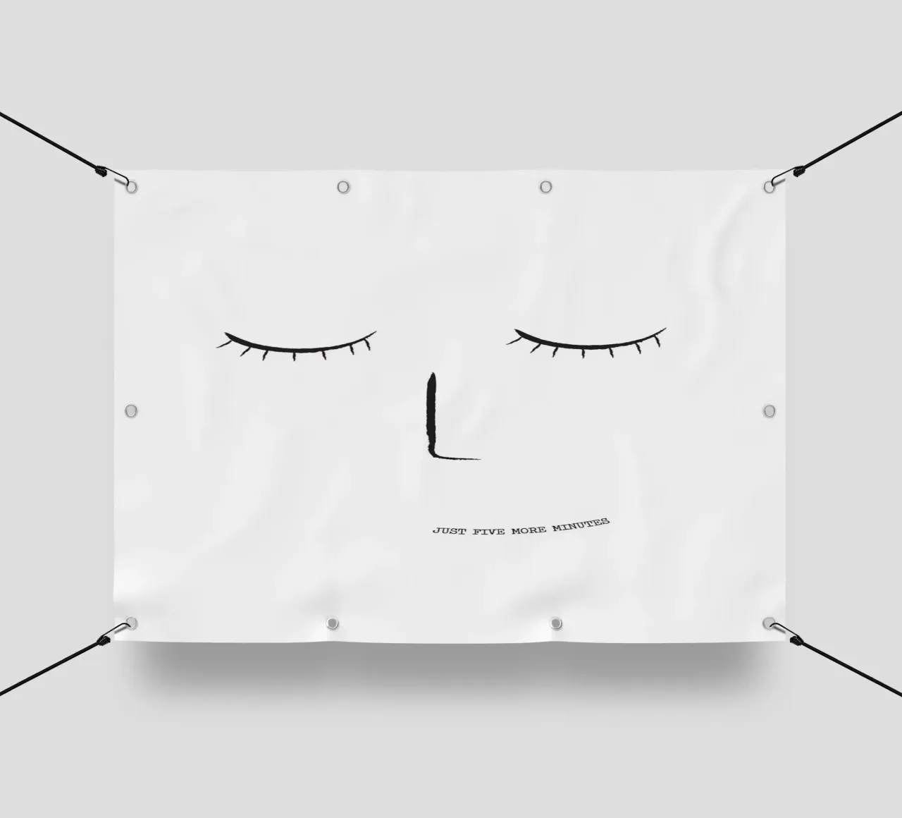 Cinque minuti in più telo in pvc da The Native State