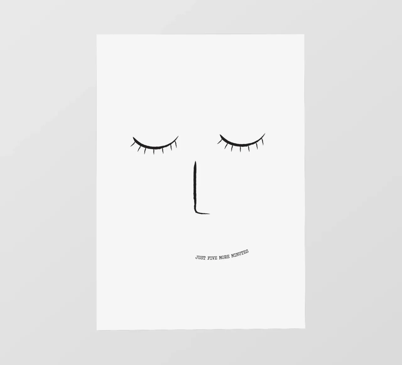 Cinque minuti in più telo in pvc da The Native State