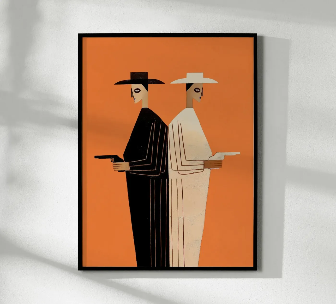 The Two Outlaws poster da Solenne West
