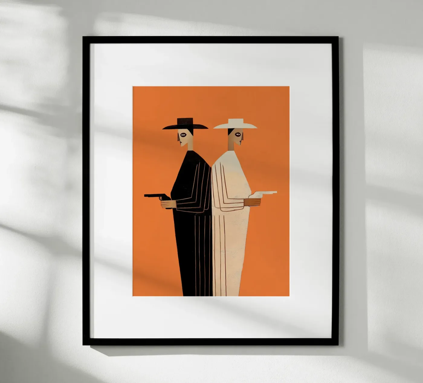 The Two Outlaws poster da Solenne West
