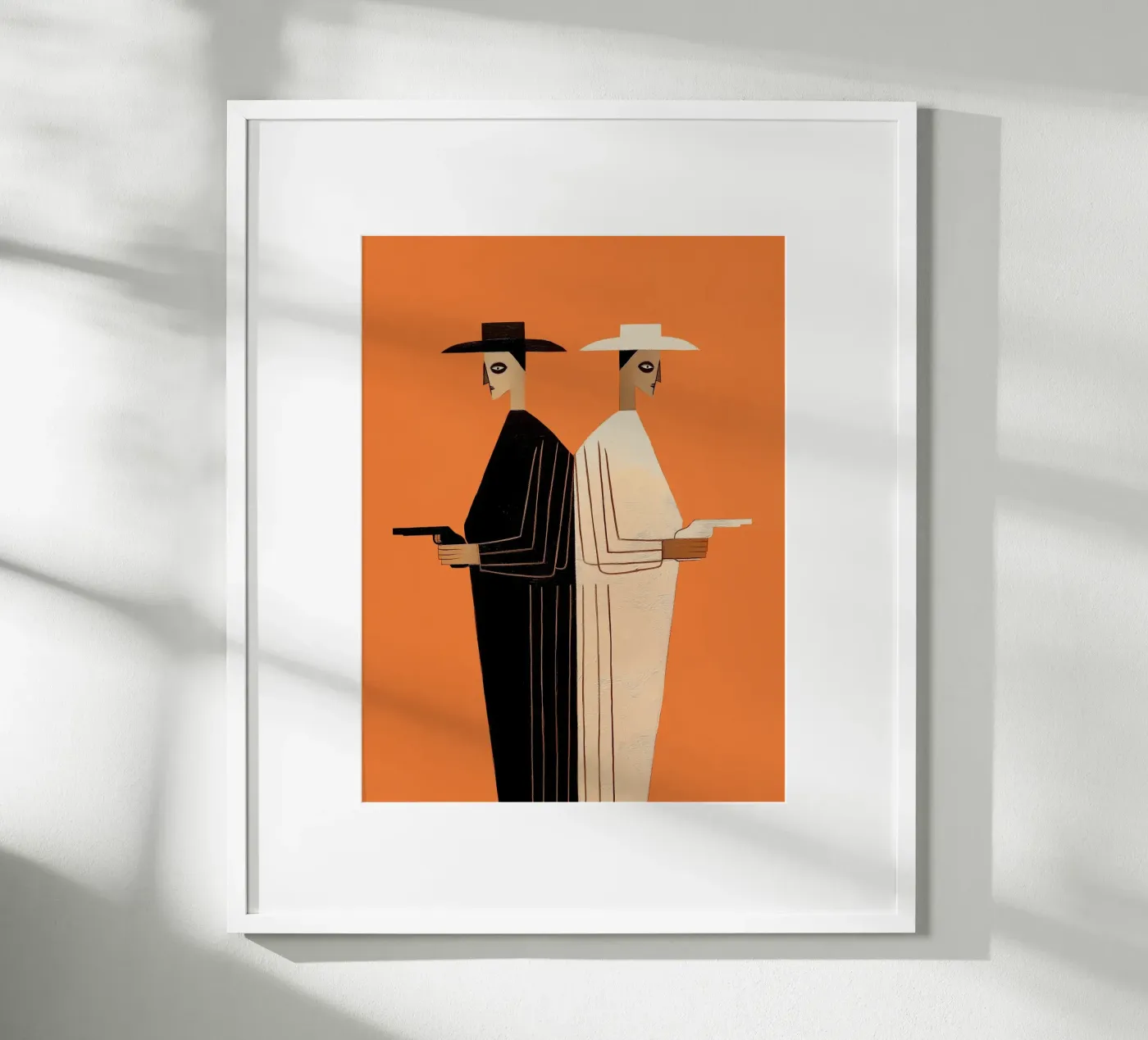 The Two Outlaws poster da Solenne West