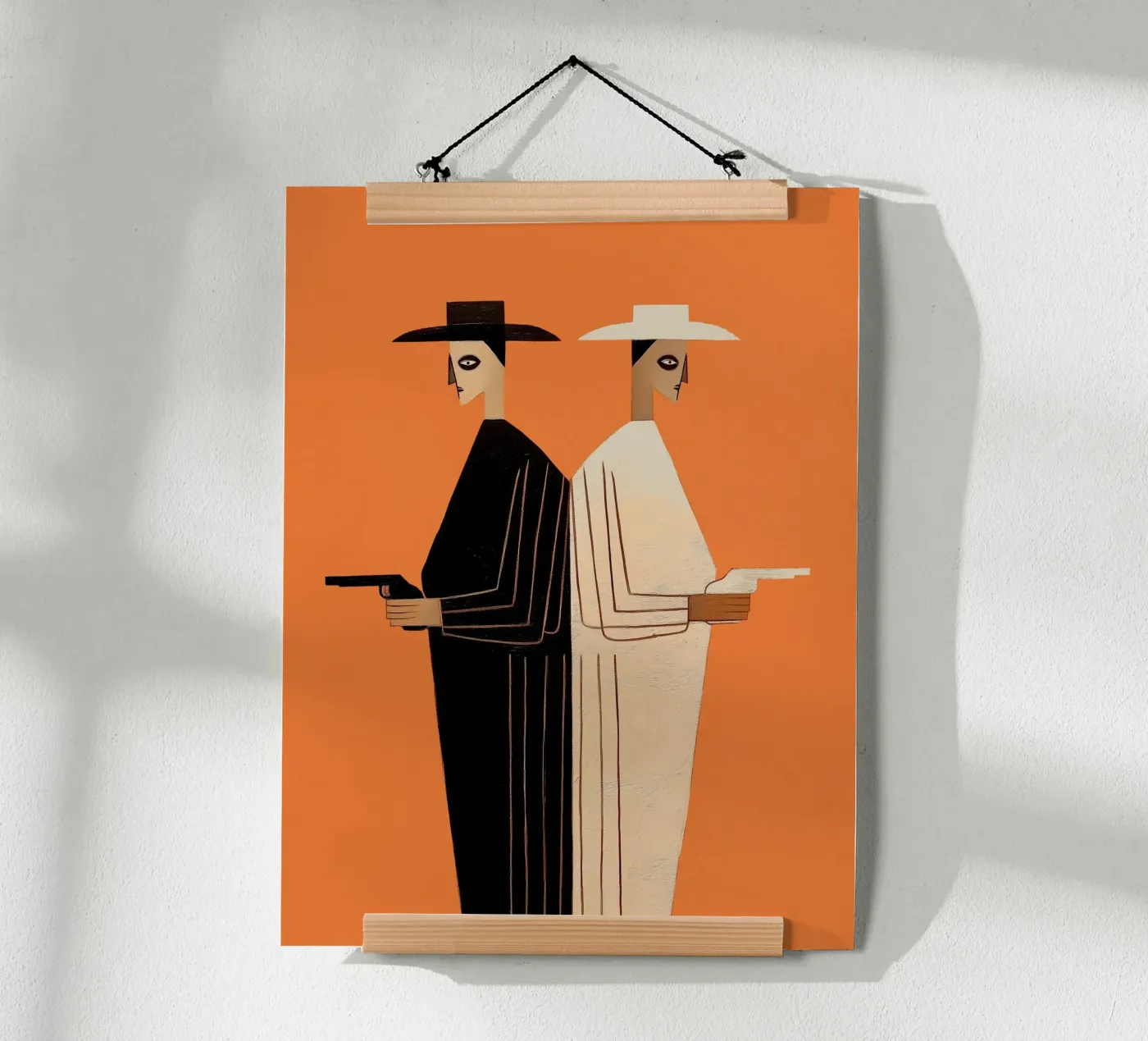 The Two Outlaws poster da Solenne West
