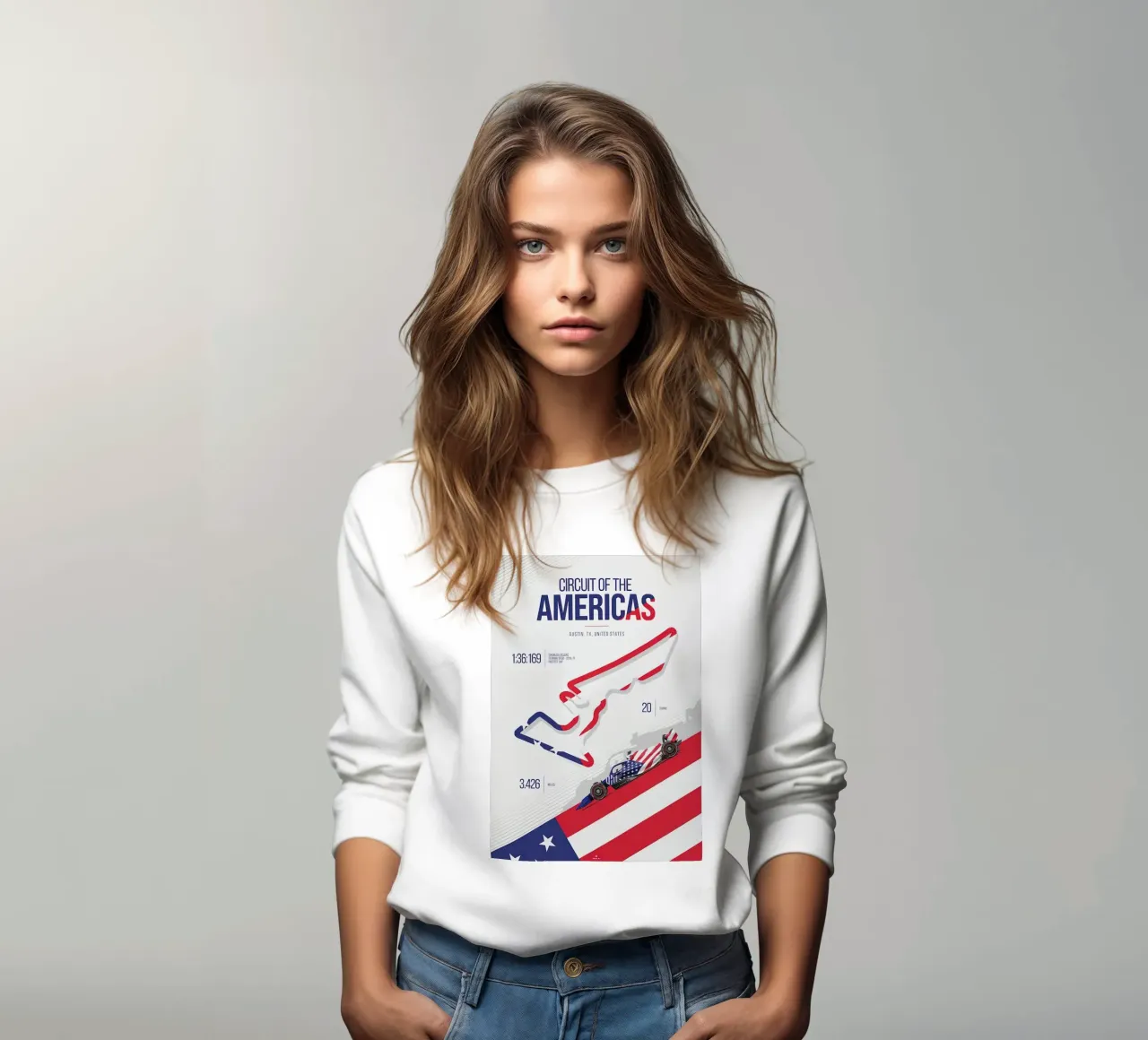 Circuito di Formula 1 delle Americhe felpa da aaron Shop