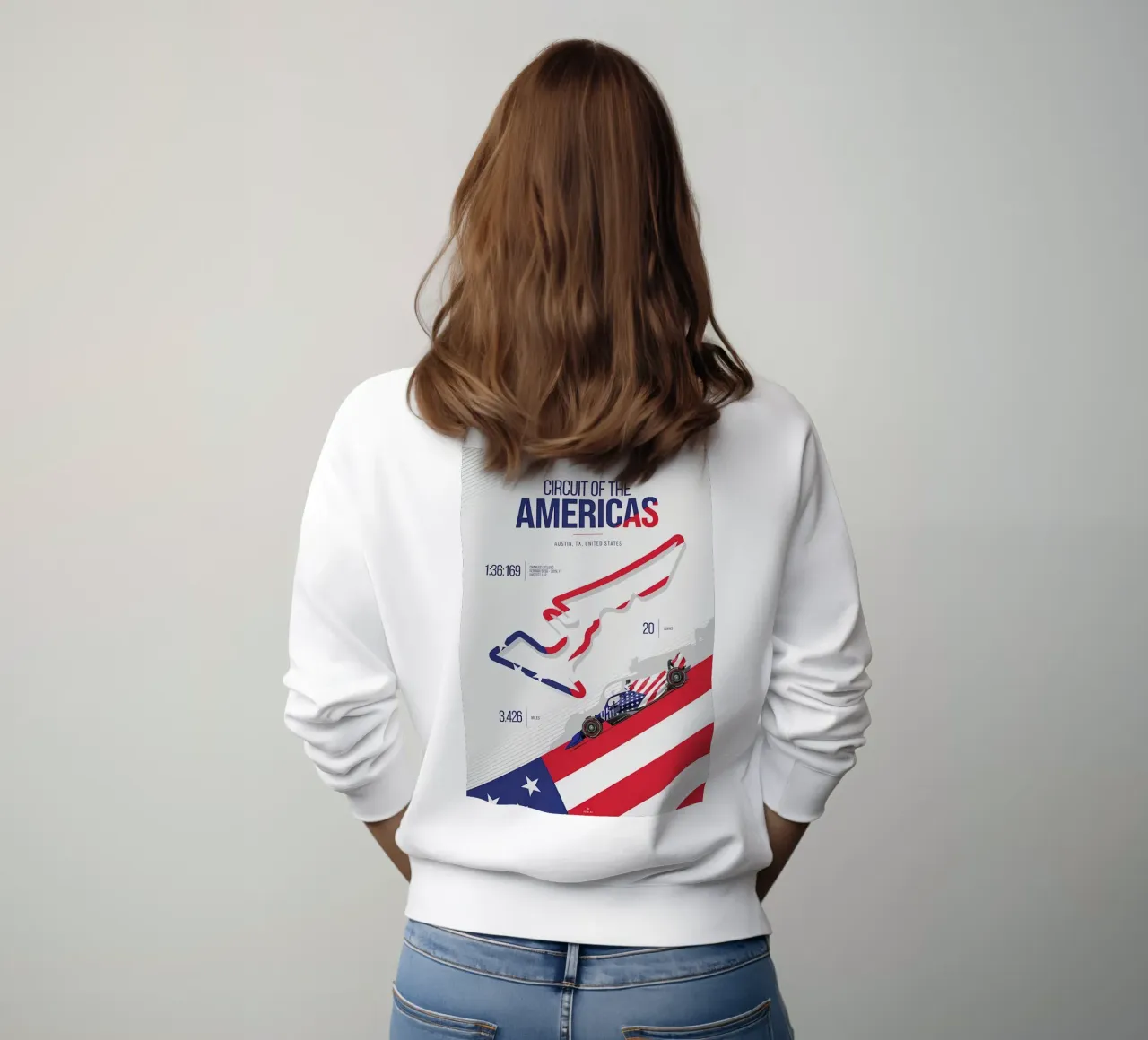 Circuito di Formula 1 delle Americhe felpa da aaron Shop