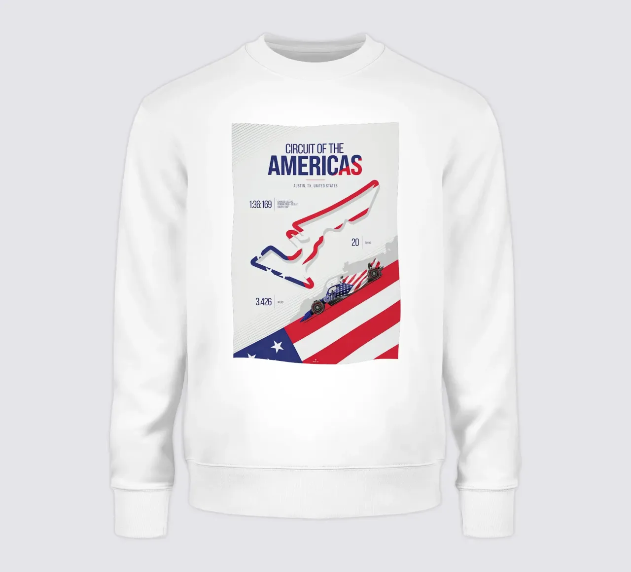 Circuito di Formula 1 delle Americhe felpa da aaron Shop