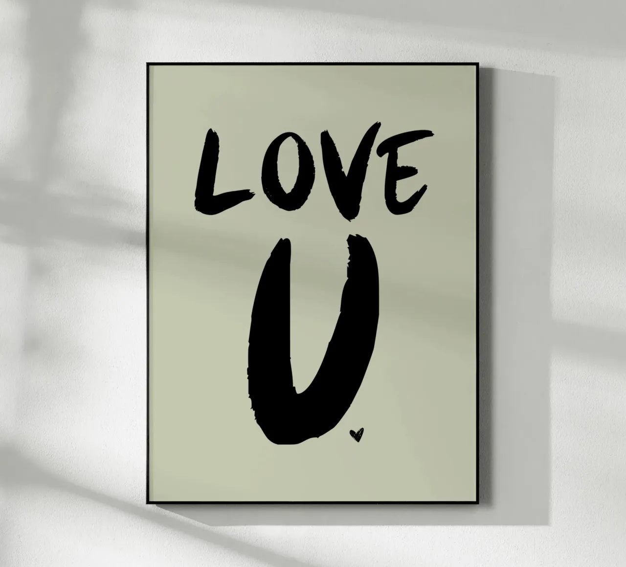 LOVE U – Personalize plexiglass da Imaginative Quotes
