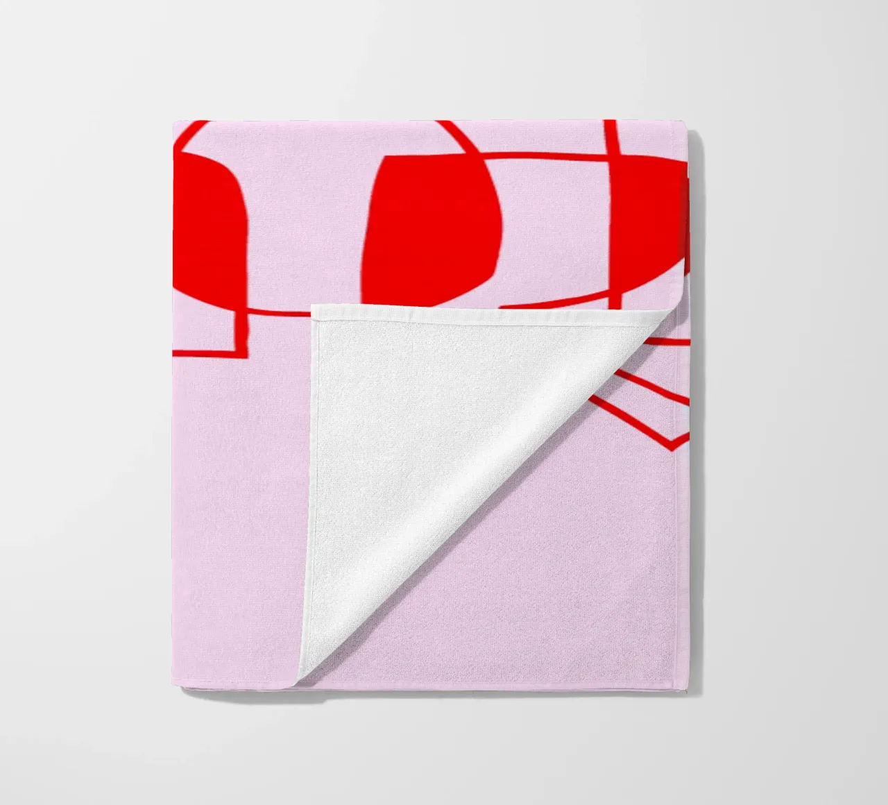 More Amore Typography Outline Design telo mare da Blisstype