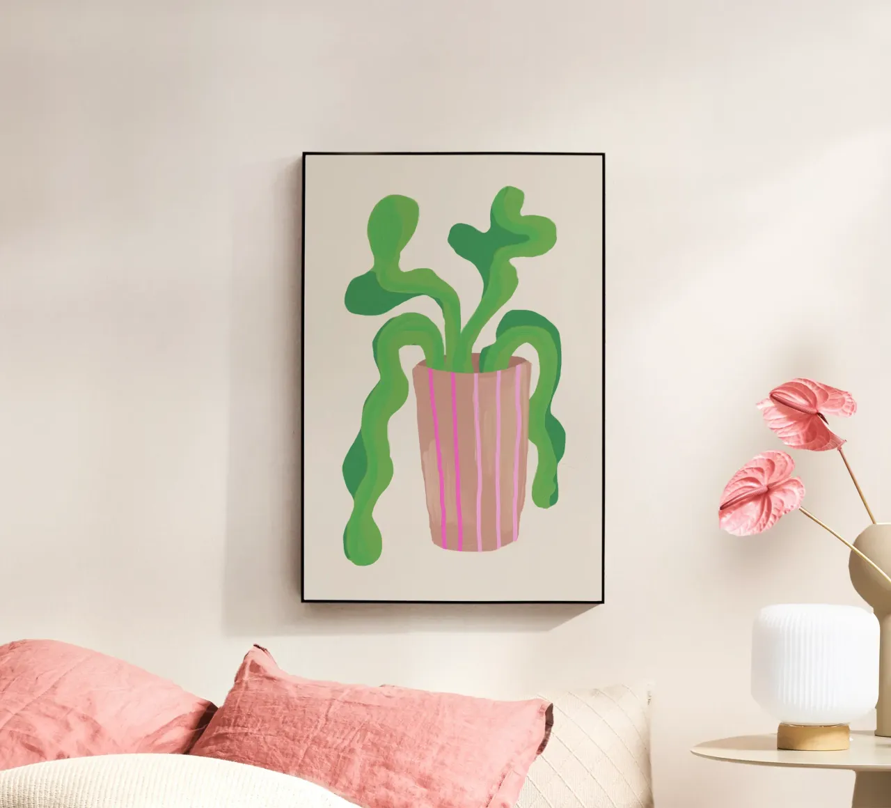 Pflanze plexiglass da designlenamarie