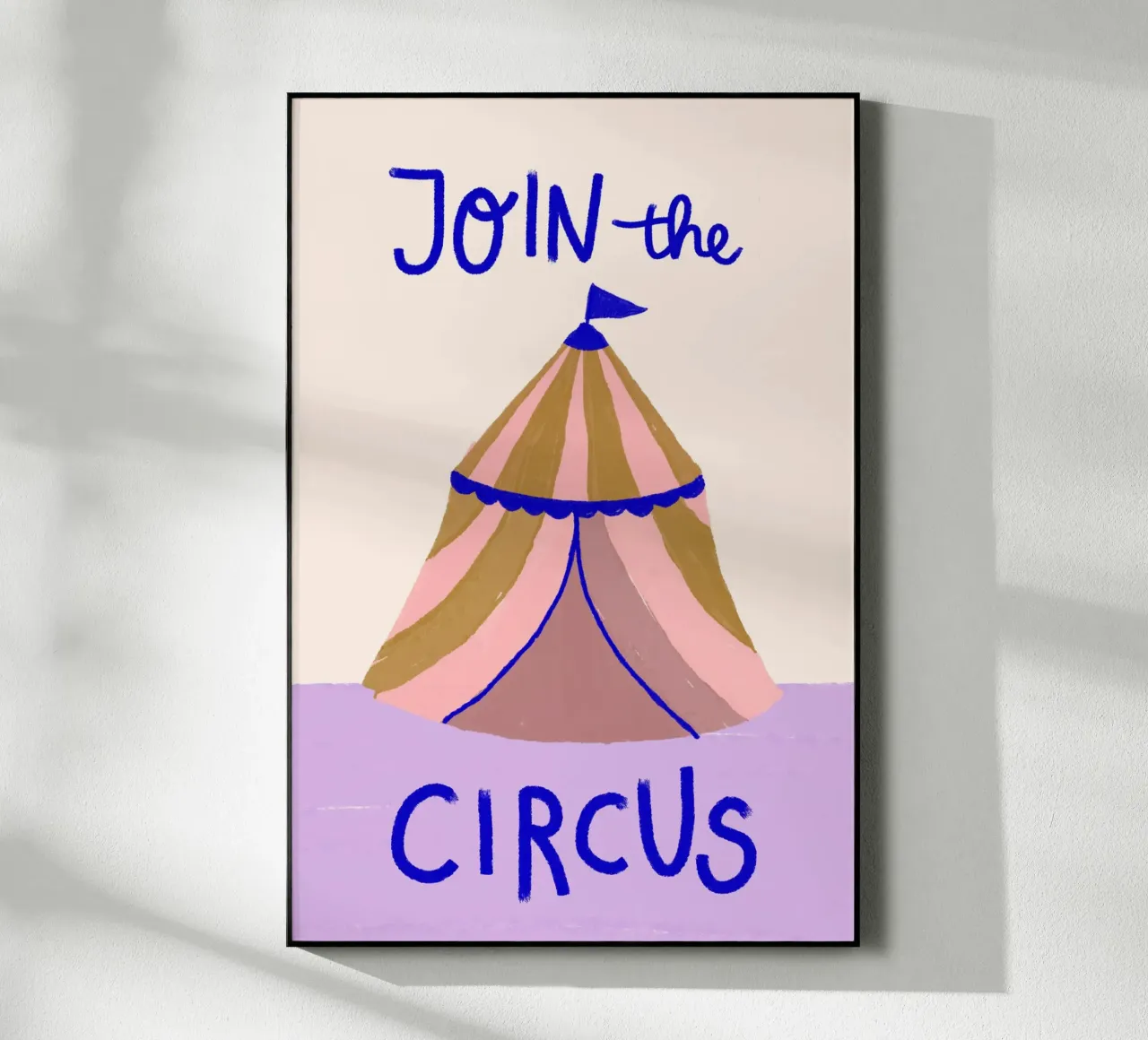 Join the Circus acrylic glass by designlenamarie