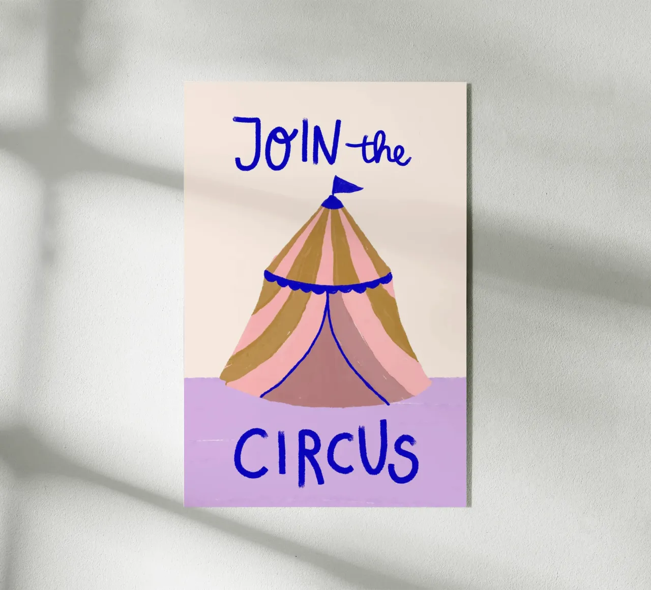 Join the Circus acrylic glass by designlenamarie