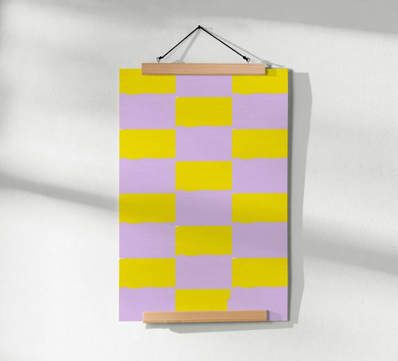 Colorblock poster da designlenamarie