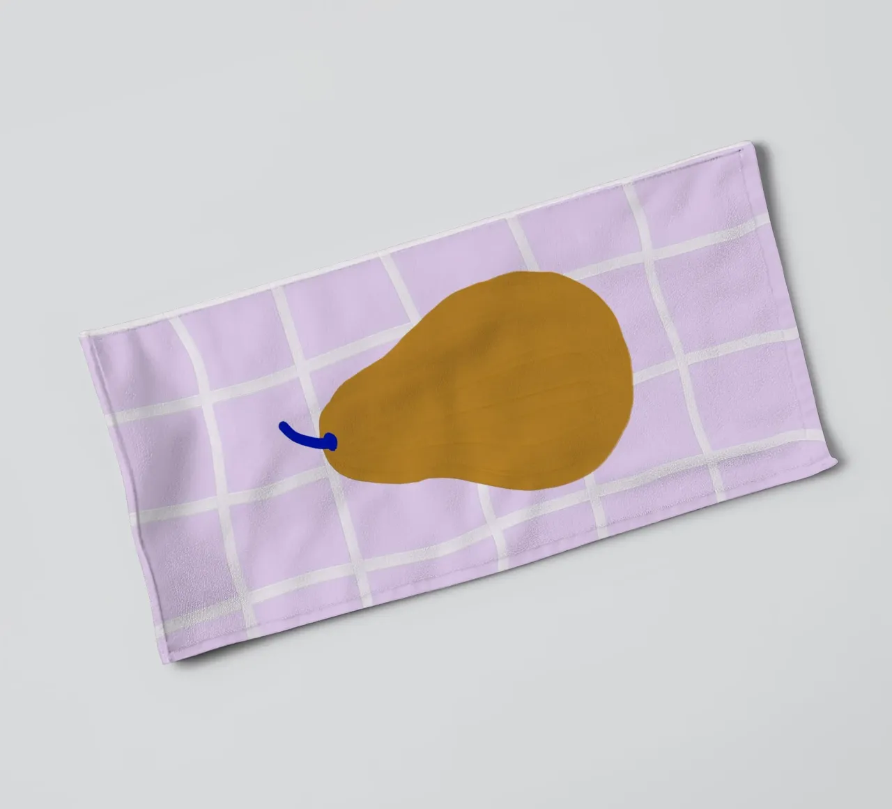 Pear asciugamano da bagno da designlenamarie