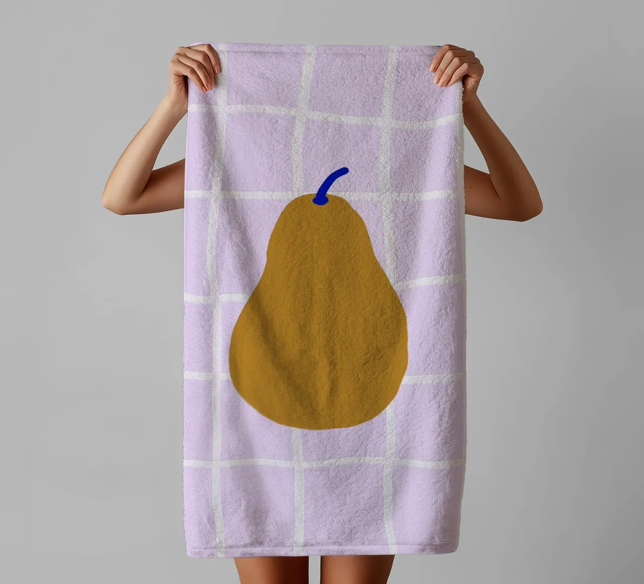 Pear asciugamano da bagno da designlenamarie