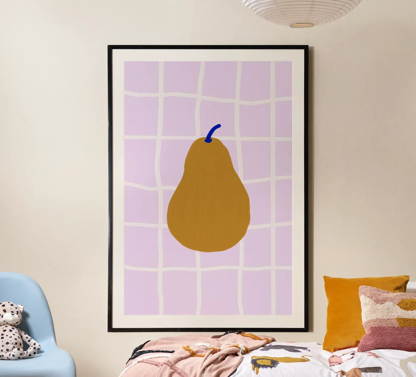 Pear poster de designlenamarie