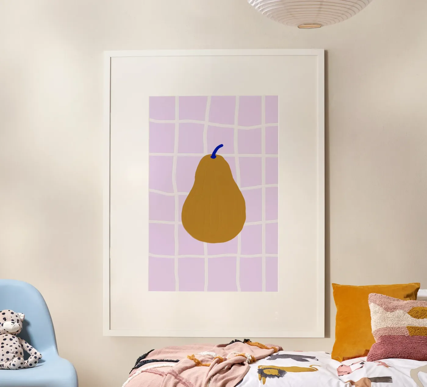 Pear poster de designlenamarie