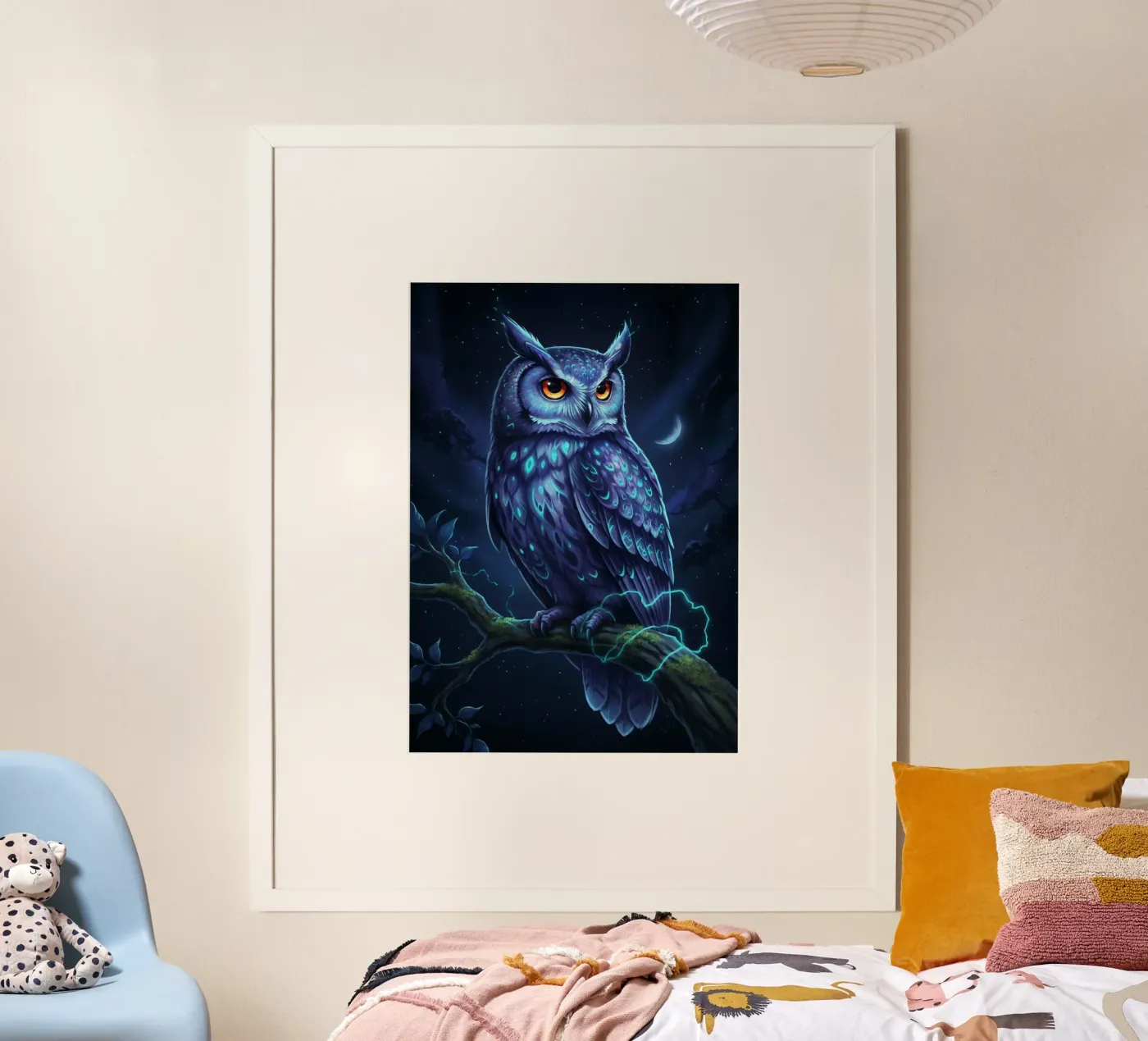 Dark Owl Nebula Poster von LM2Kone III