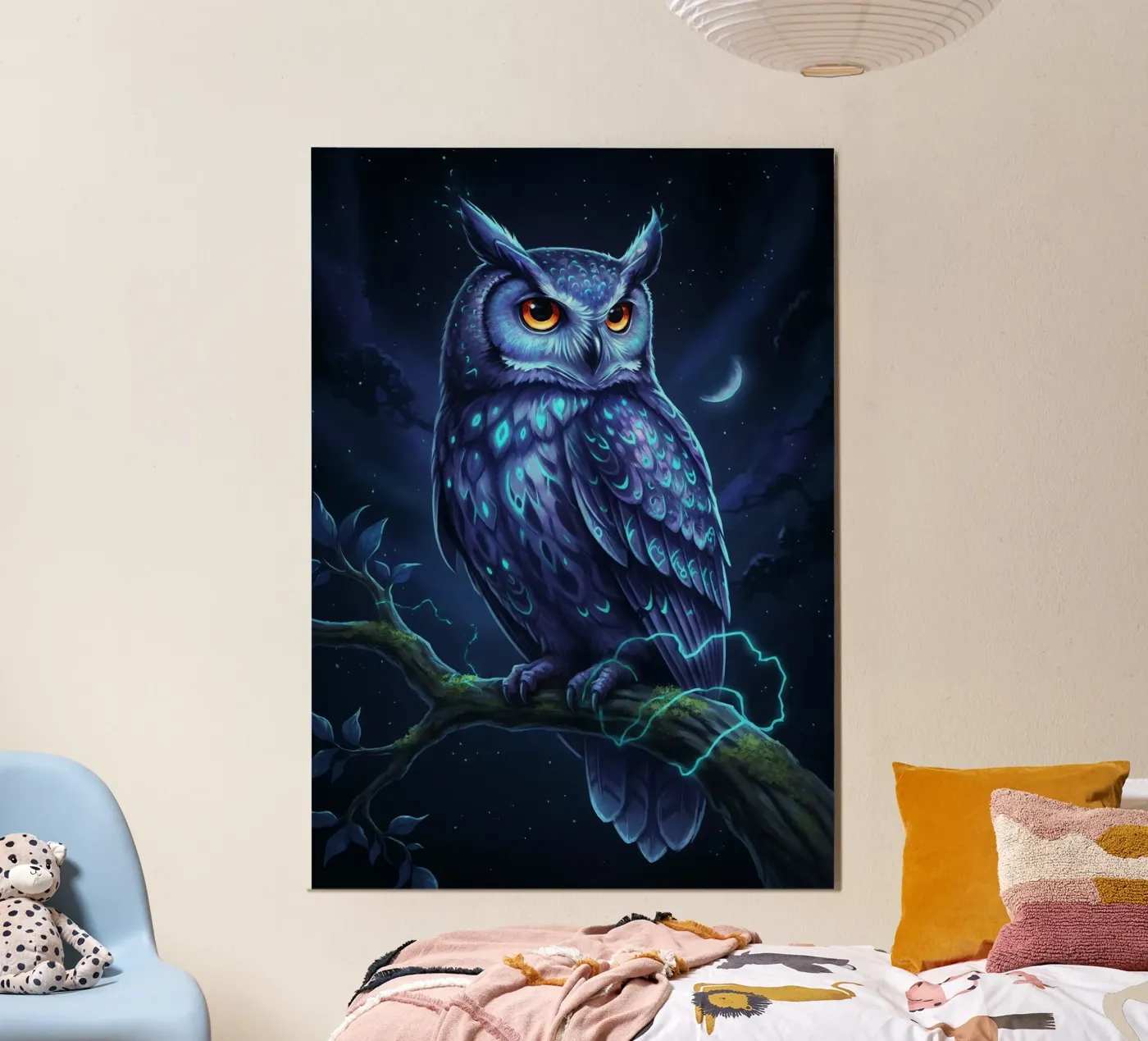 Dark Owl Nebula Poster von LM2Kone III