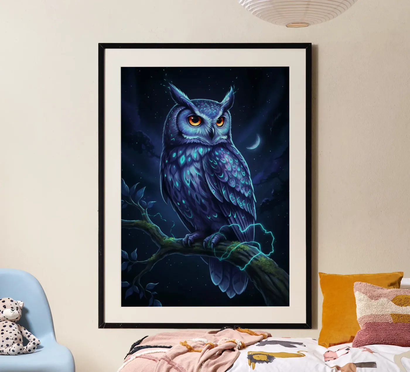 Dark Owl Nebula Poster von LM2Kone III