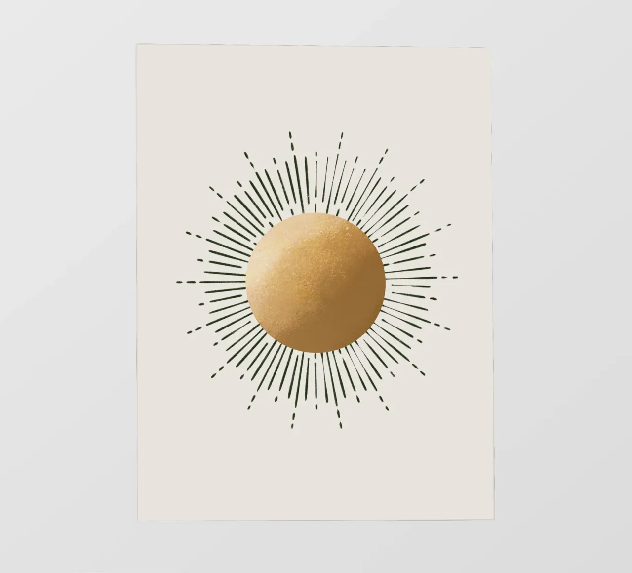 Sun fotobehang van sketch_visual_studio