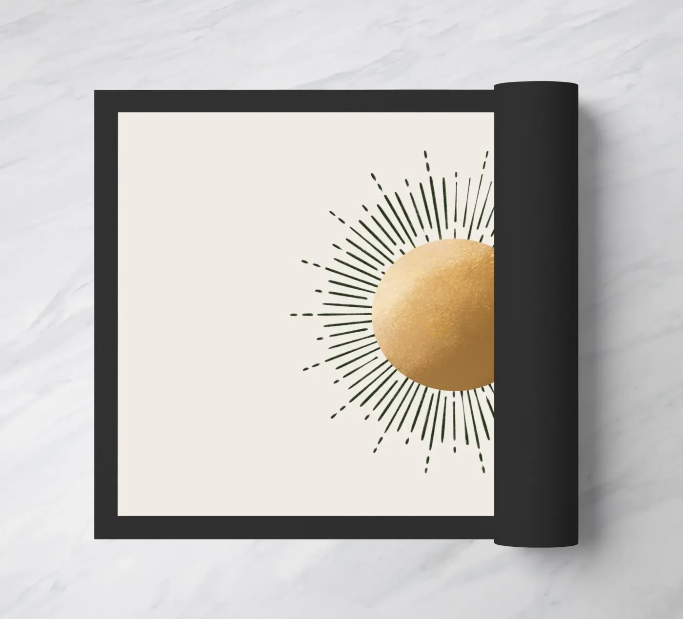 Sun doormat by by elle arts