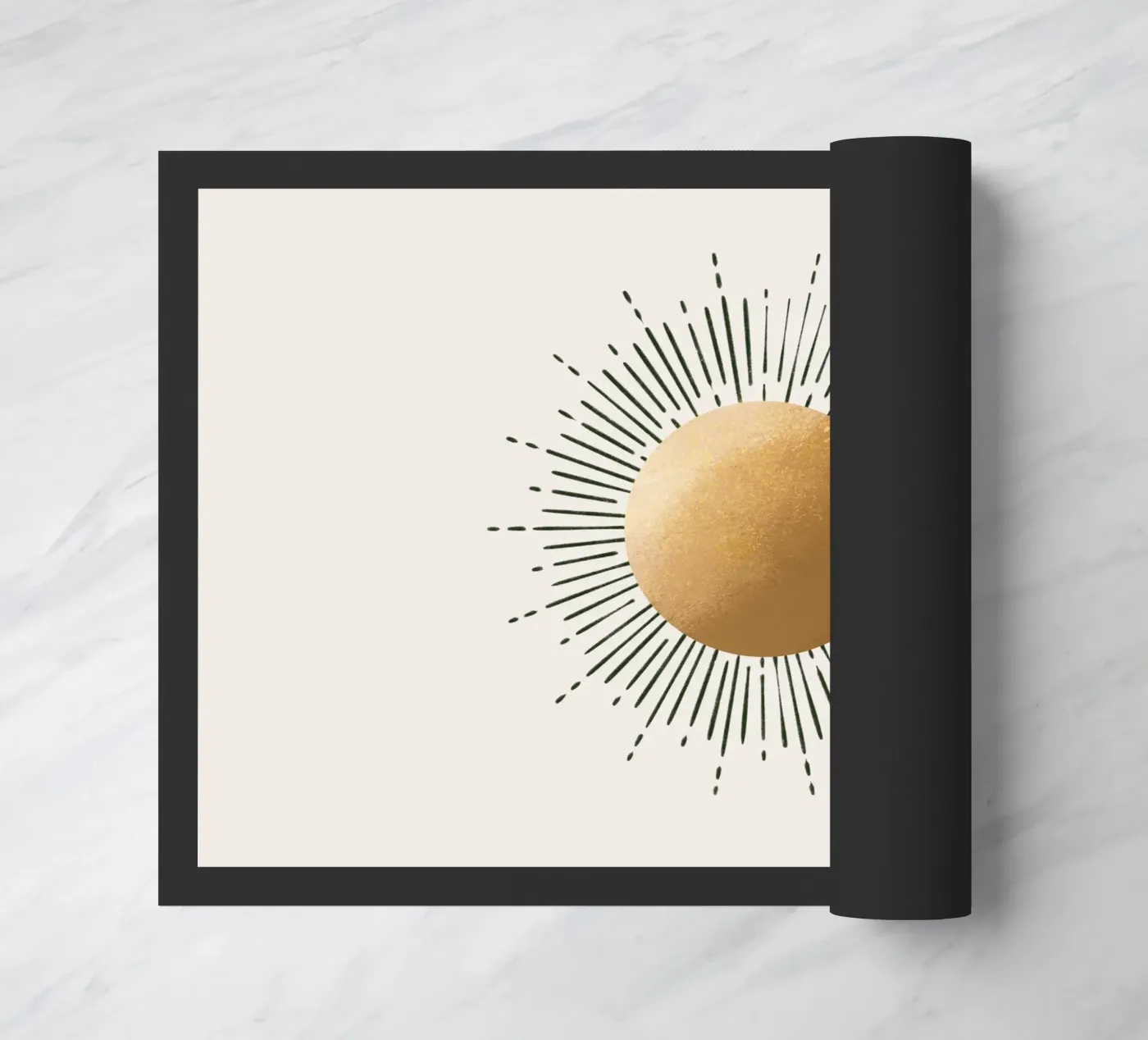 Sun doormat by by elle arts