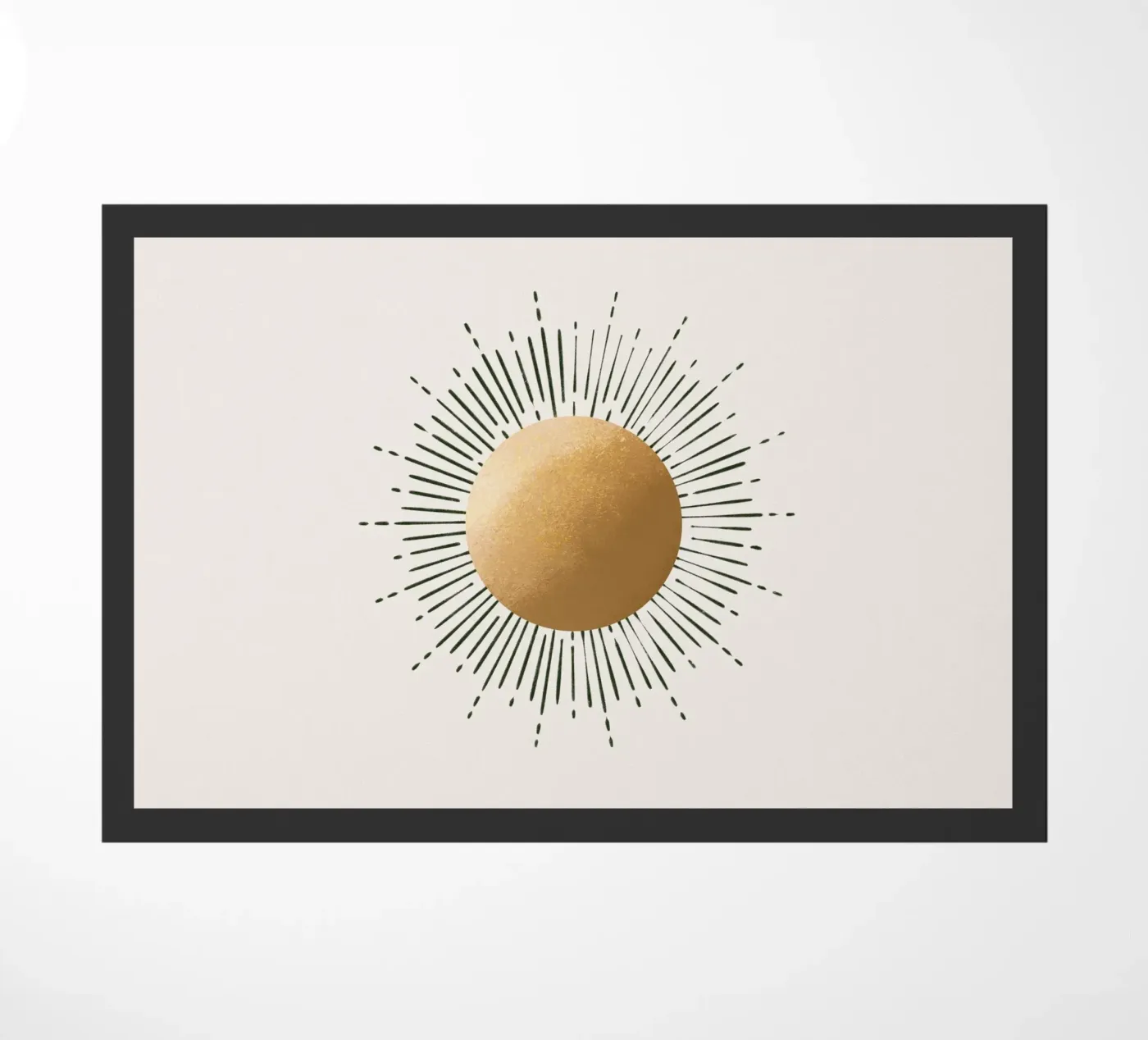Sun doormat by by elle arts