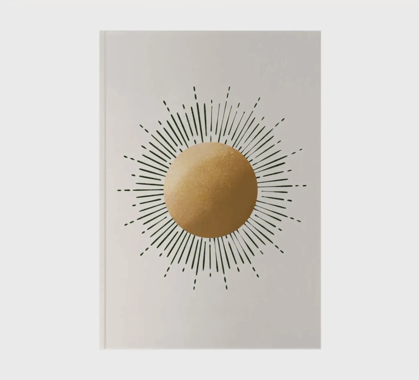 Sun notebook by by elle arts