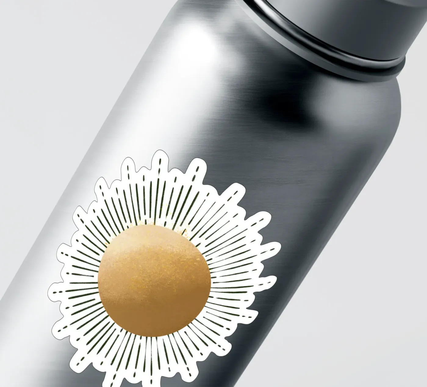 Sun sticker van by elle arts