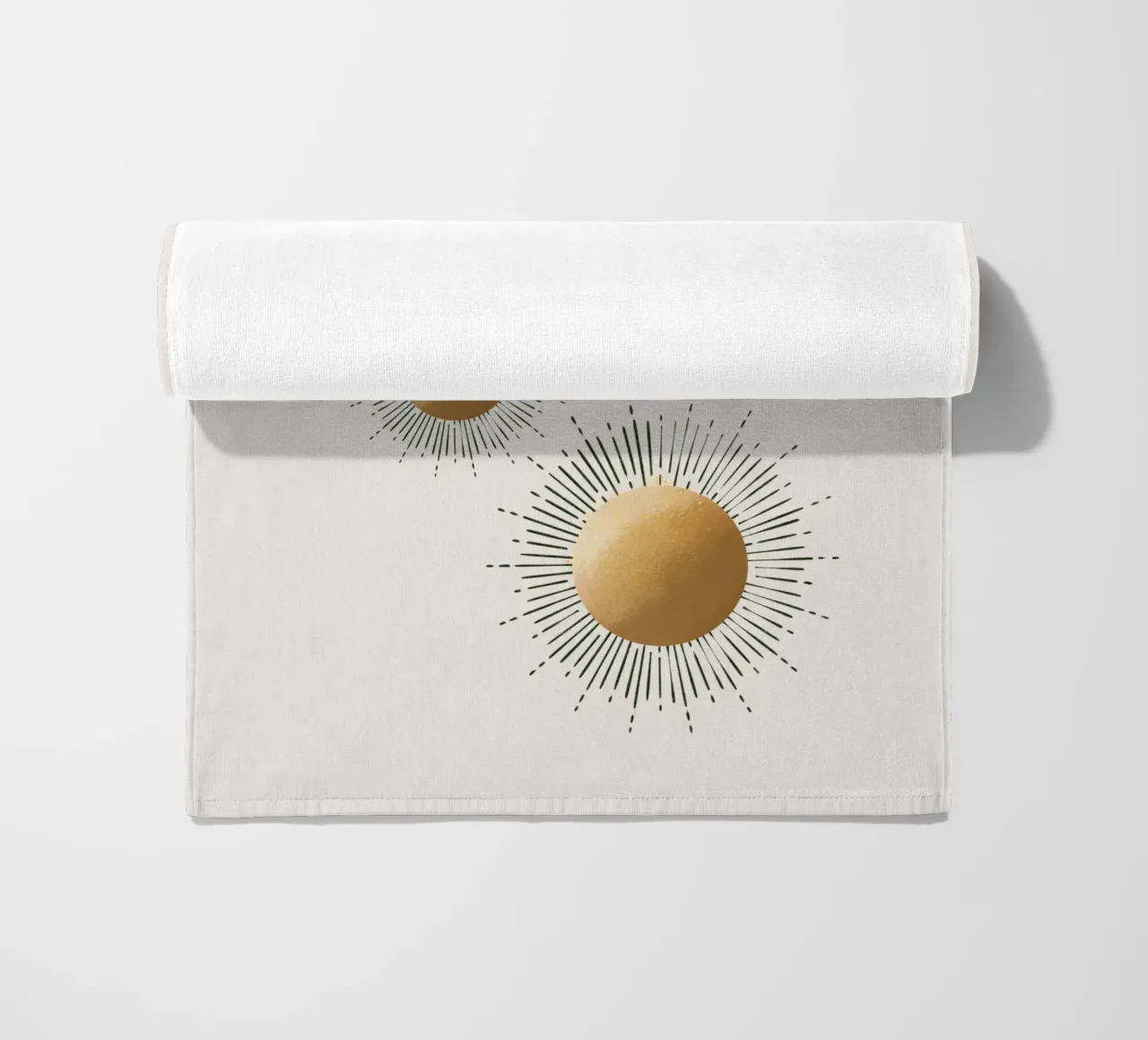 Sun strandhanddoek van sketch_visual_studio