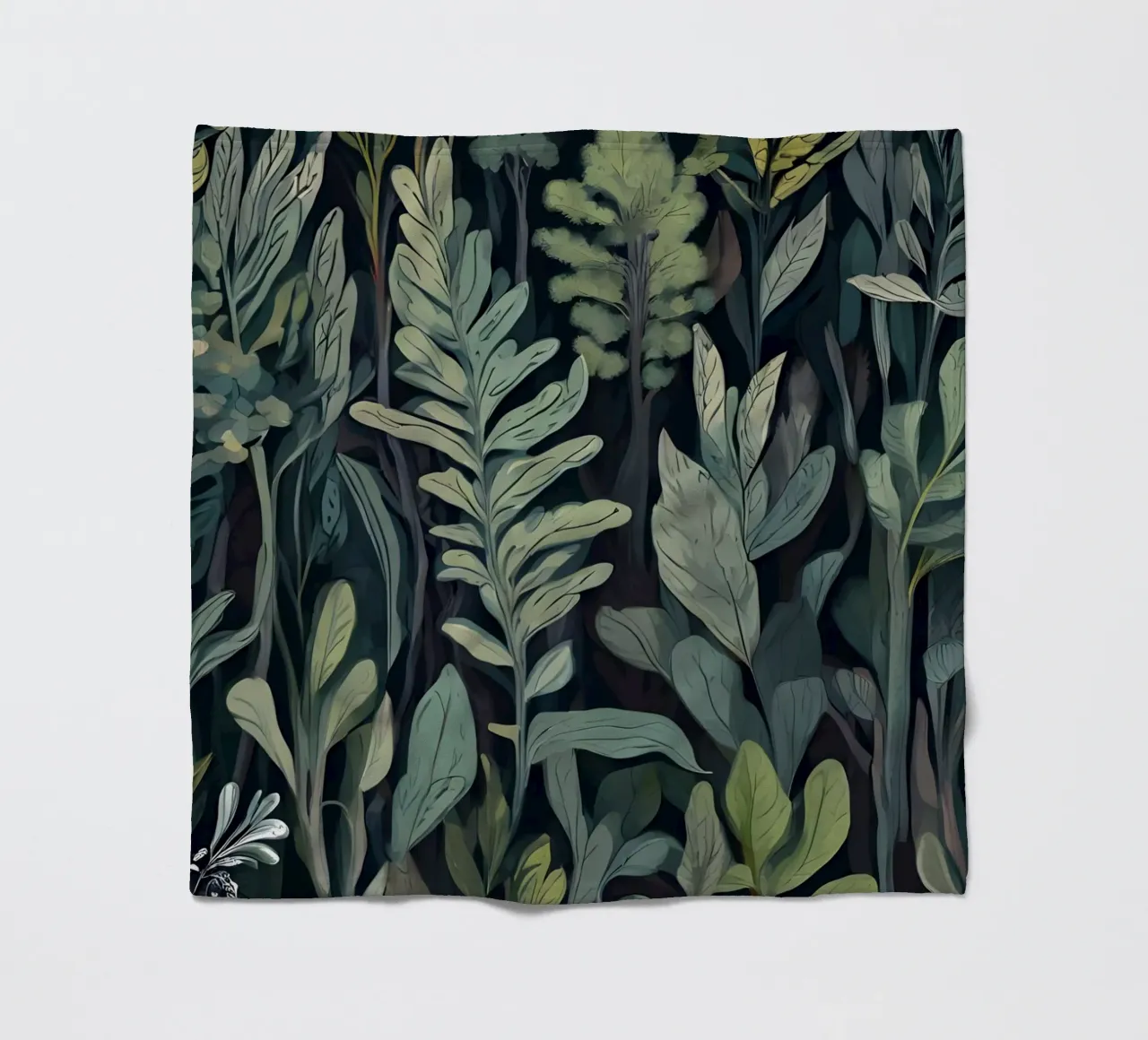 Arazzo verdeggiante coperta in pile da Artistic-shop