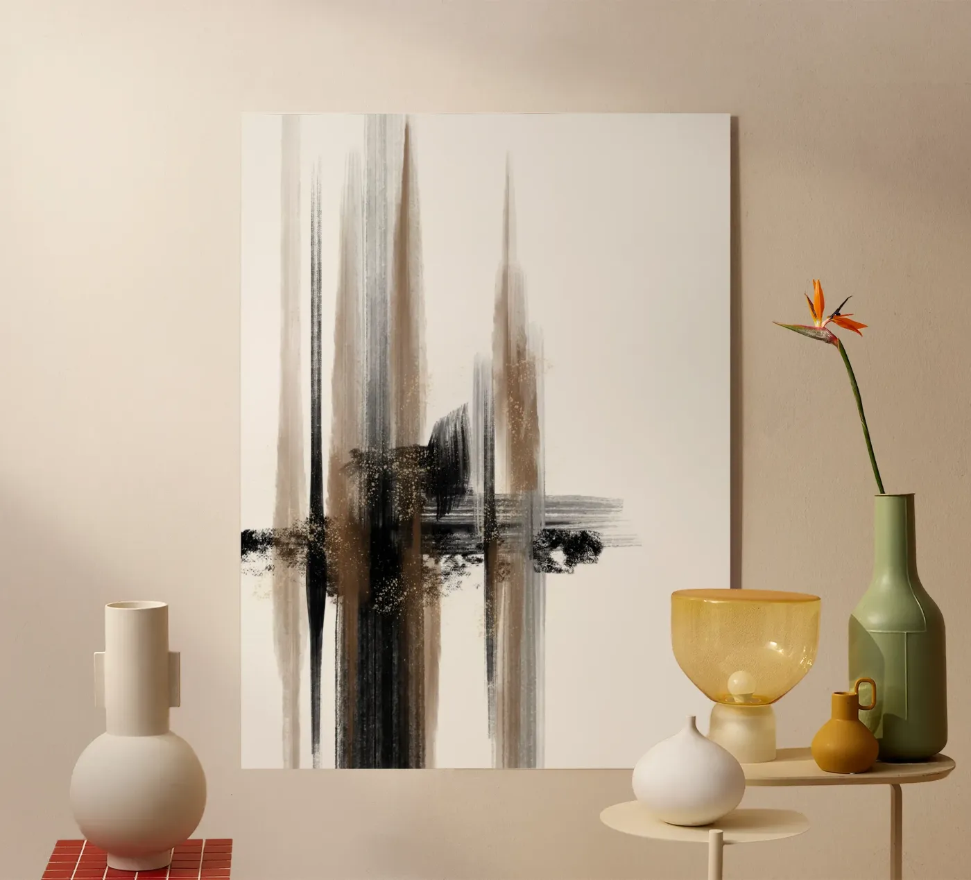 abstrakt Acryl-Glas von by elle arts