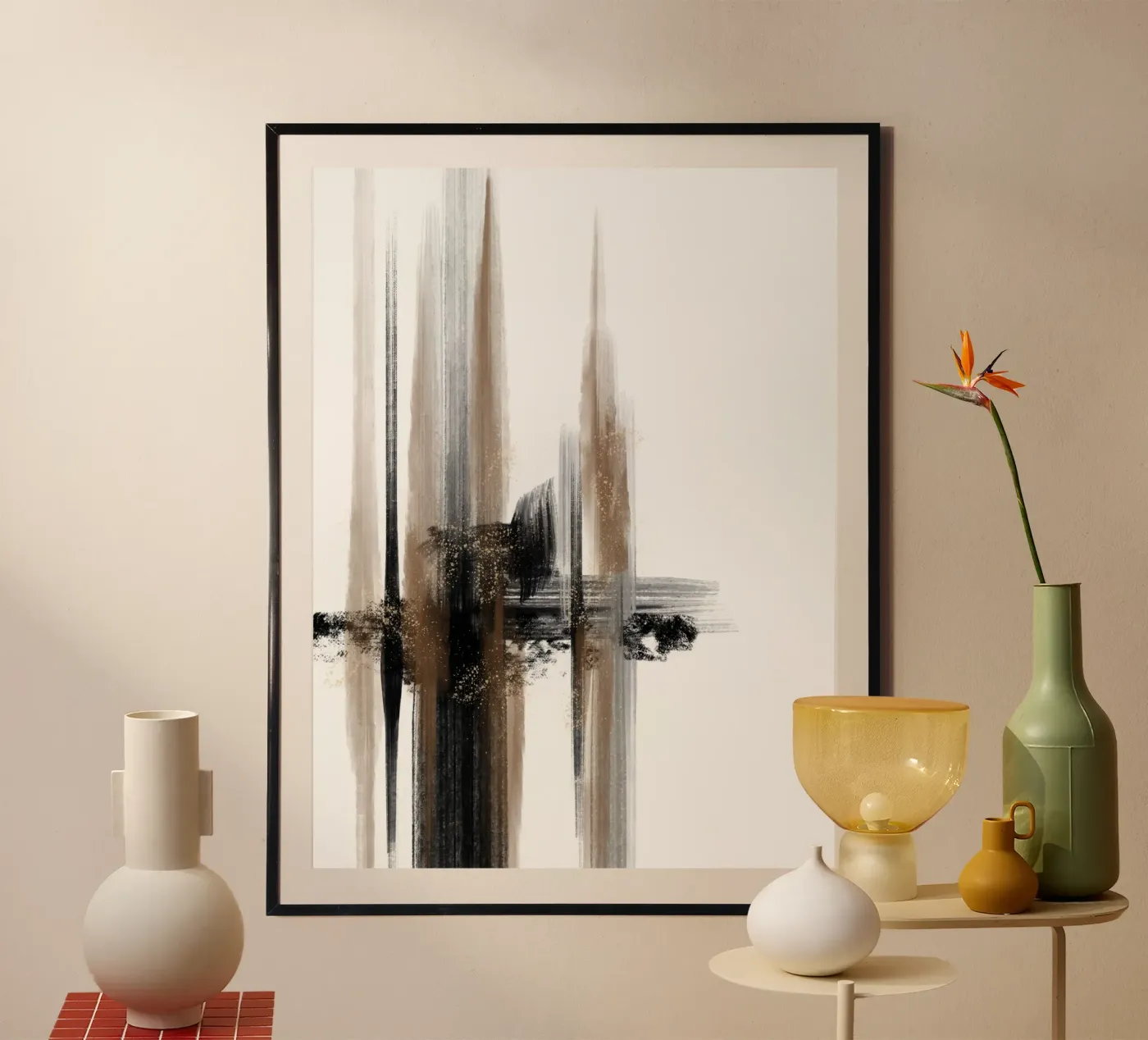 abstrakt poster da by elle arts