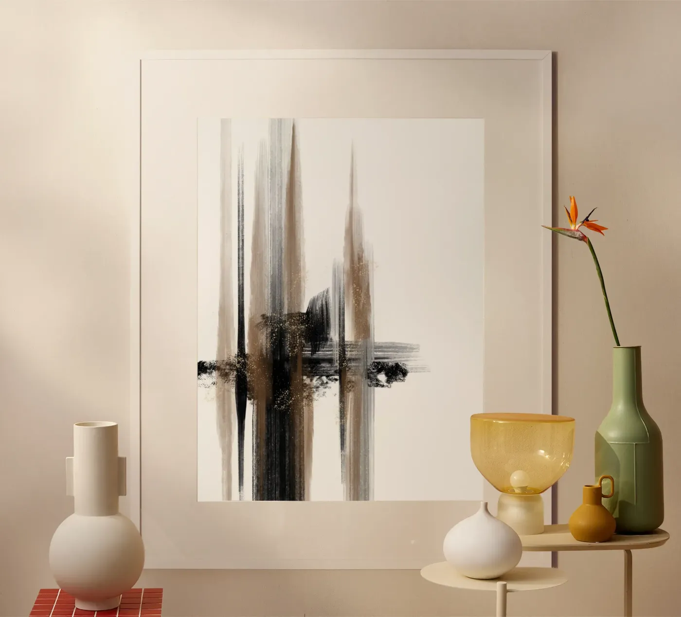 abstrakt poster da by elle arts