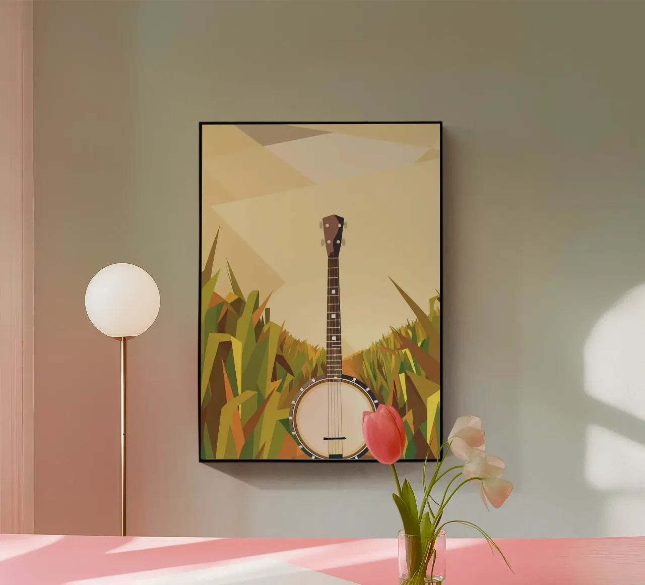 Banjo Acryl-Glas von POLYGON SPECIAL