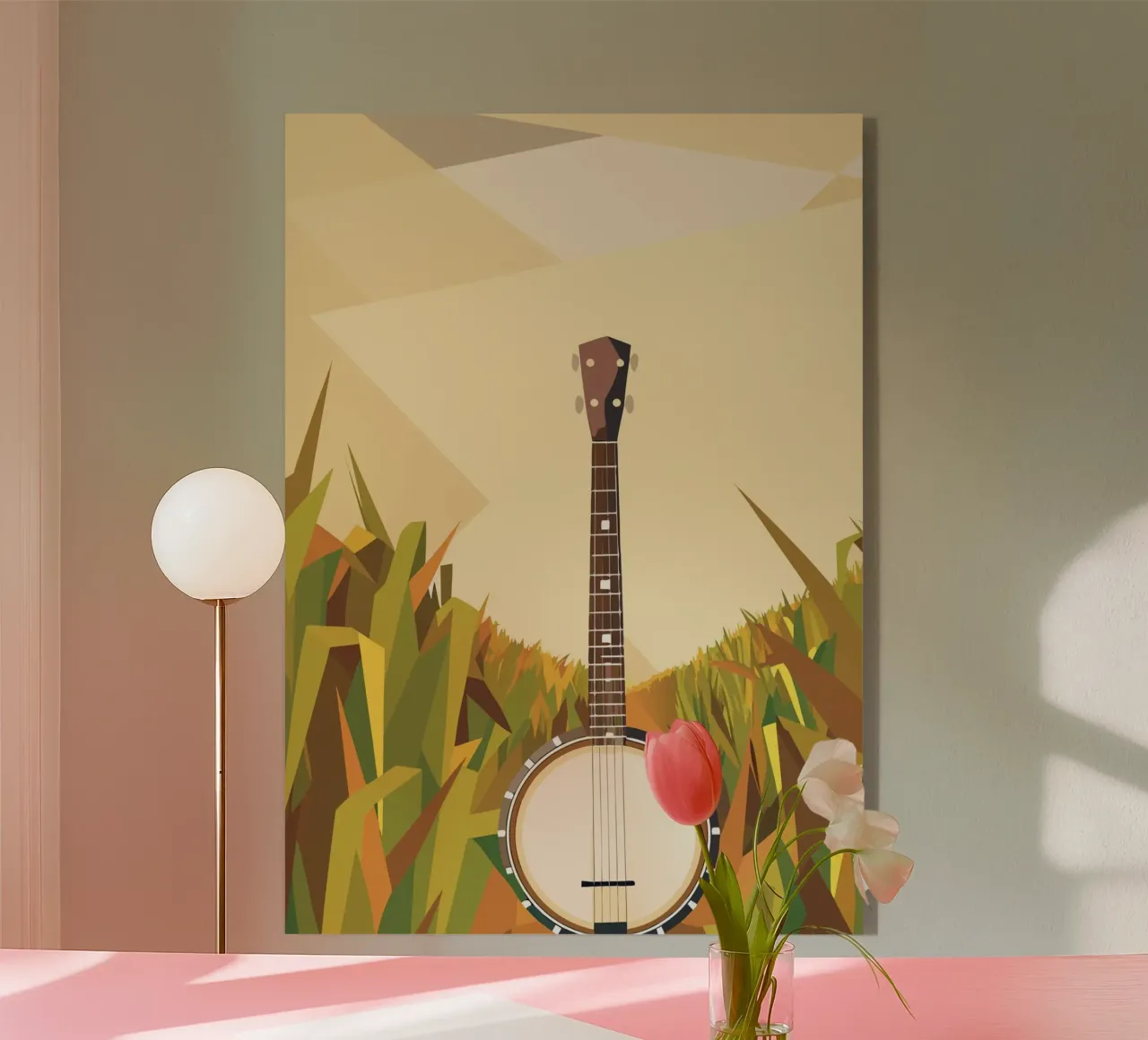 Banjo Acryl-Glas von POLYGON SPECIAL