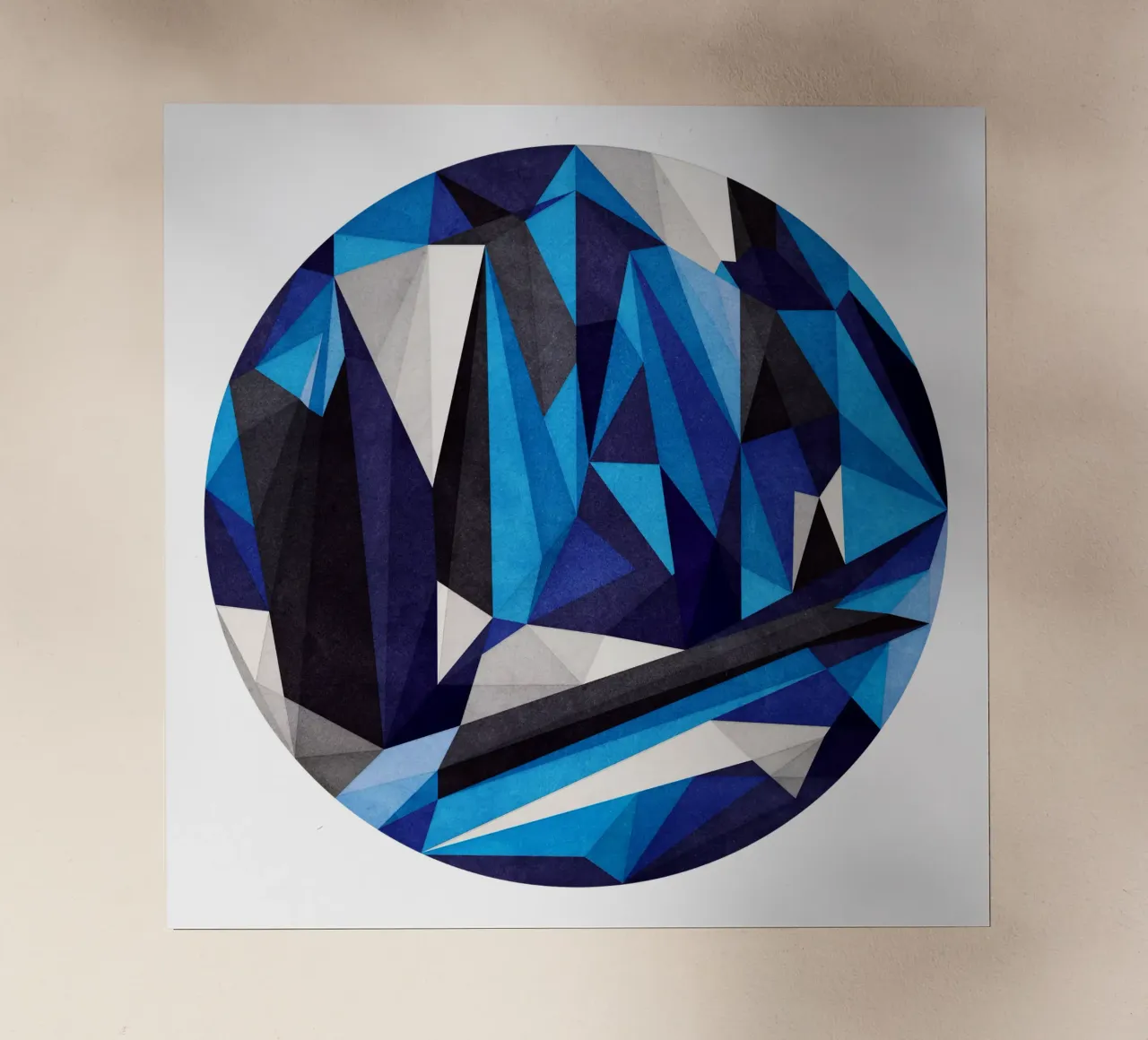 Blue Something pellicola backlit da Abstract 888