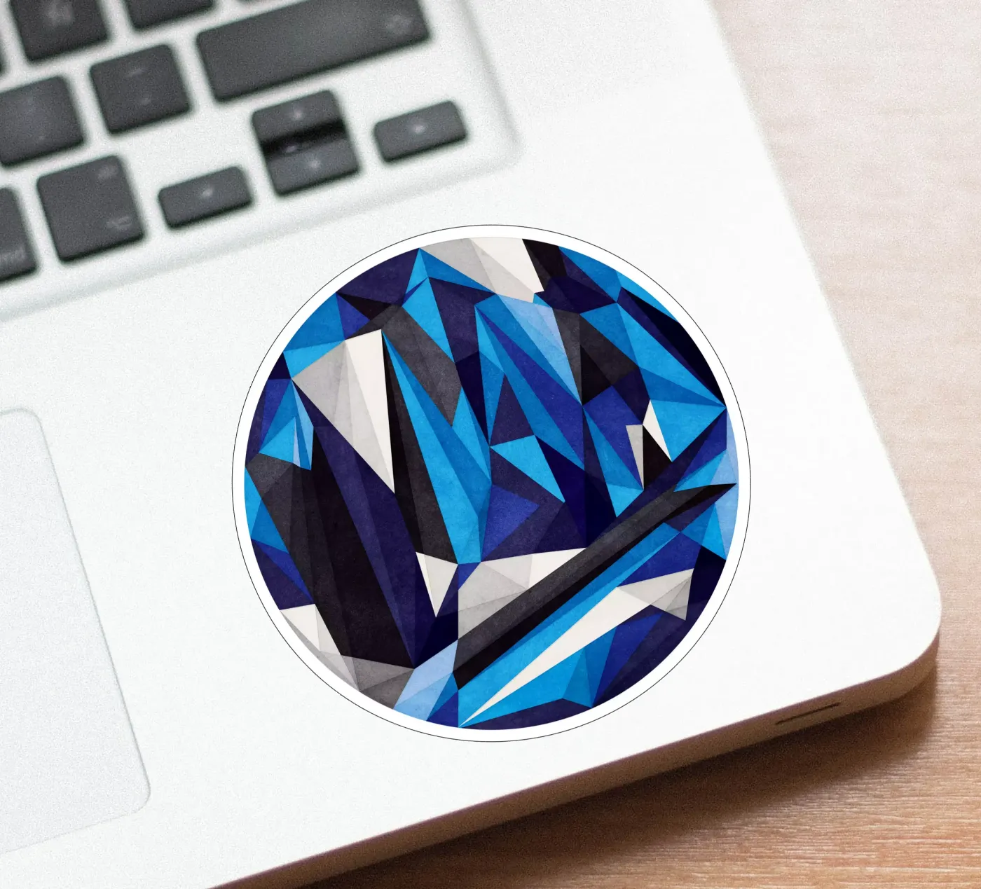 Blue Something sticker by Abstract Joy