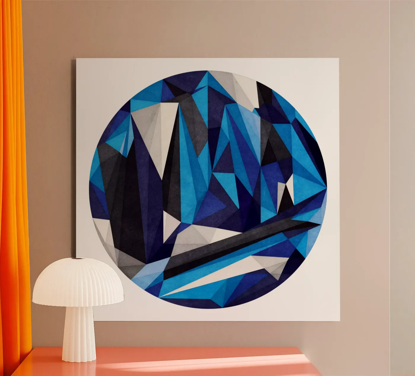 Blue Something pannello forex da Abstract Joy