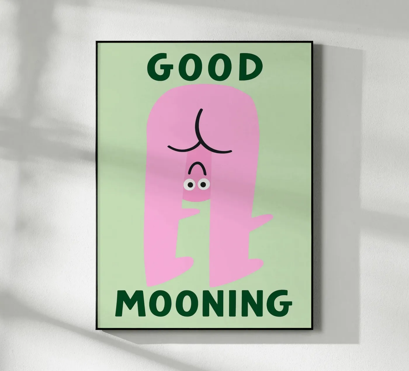 good mooning plexiglas de SADELA