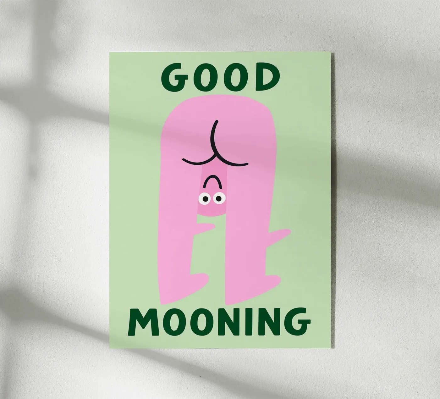 good mooning plexiglas de SADELA