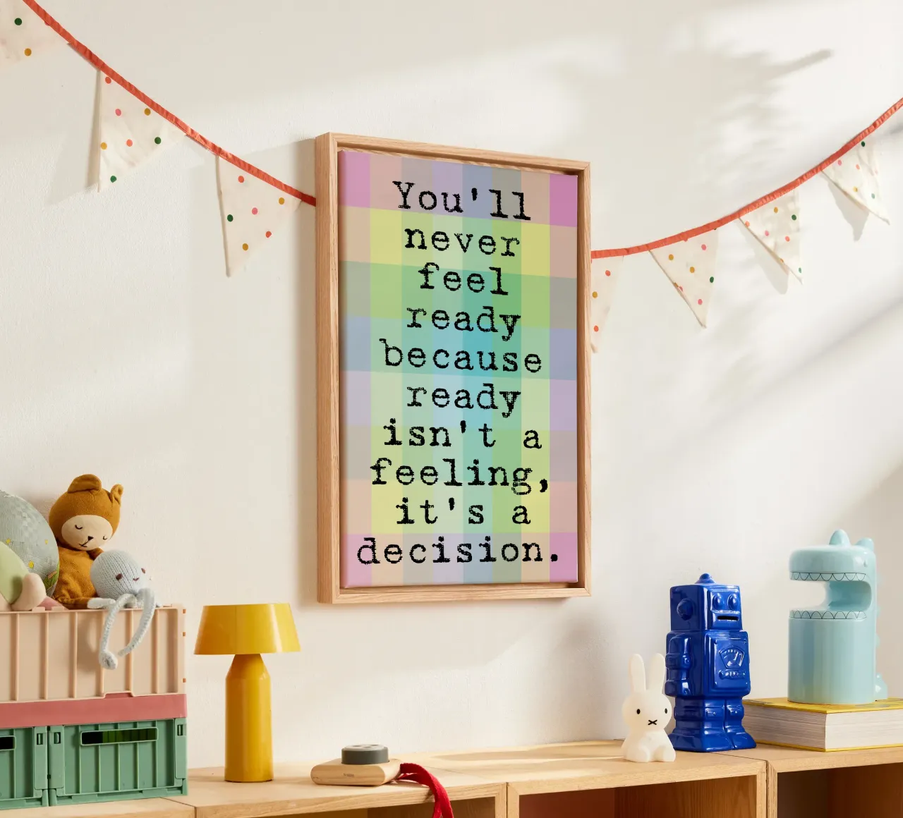 il sentimento è una decisione tela da SADELA